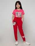 Disney  Red Rules Jogger Minnie