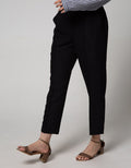 Connexion Ankle Pants With Middle Half Elastic