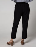 Connexion Ankle Pants With Middle Half Elastic
