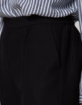 Connexion Ankle Pants With Middle Half Elastic