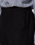 Connexion Ankle Pants With Middle Half Elastic