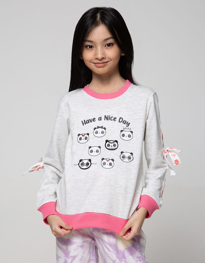 Aero Sweatshirt Panda Have A Nice Day