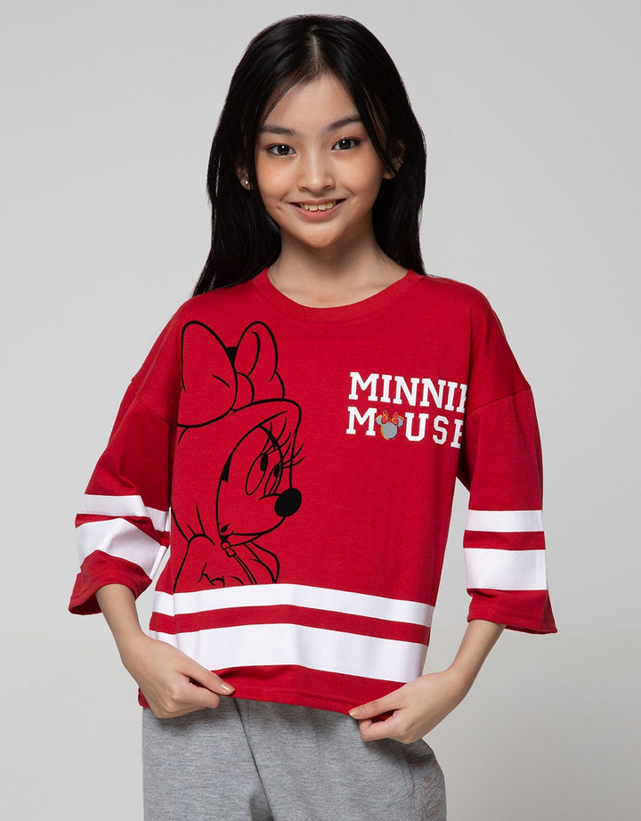 Disney Minnie Red Rules Long Sleeve T-Shirt