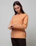 Connexion Long Sleeve T-Shirt Rn With Sleeve Button