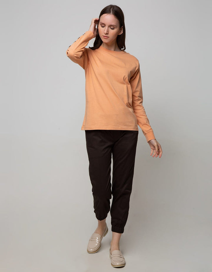 Connexion Long Sleeve T-Shirt Rn With Sleeve Button
