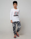 Star Wars Top Bottom Tie Dye Starwars Oblong Pajama Set