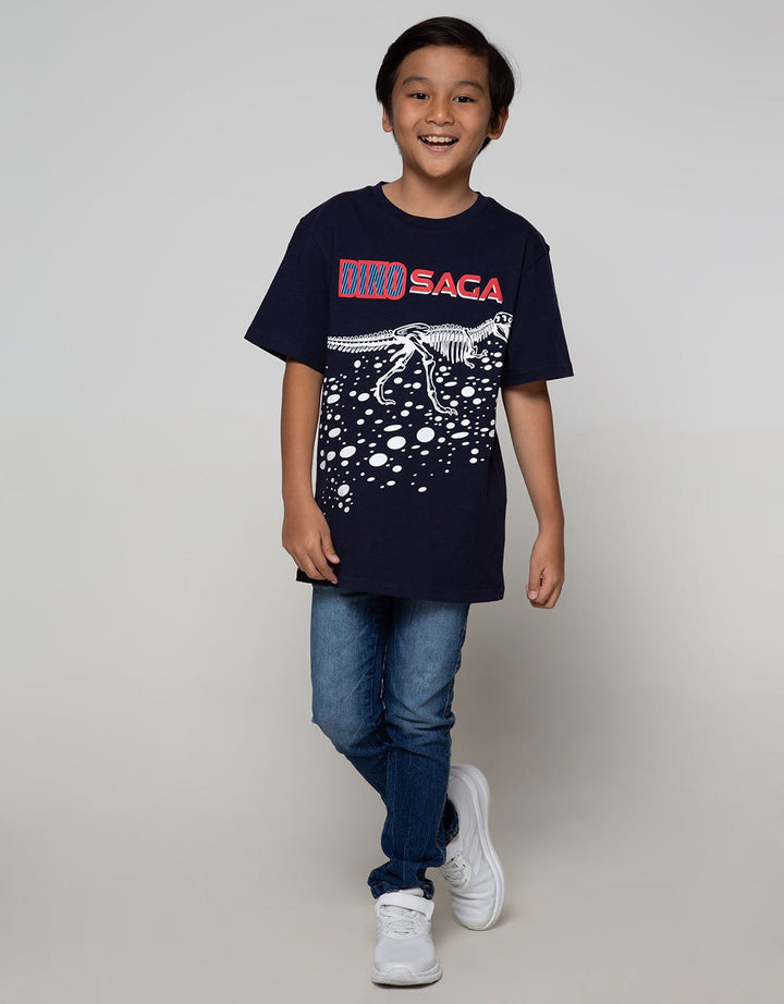 Aero Short Sleeve T-Shirt Newtee Dino Saga