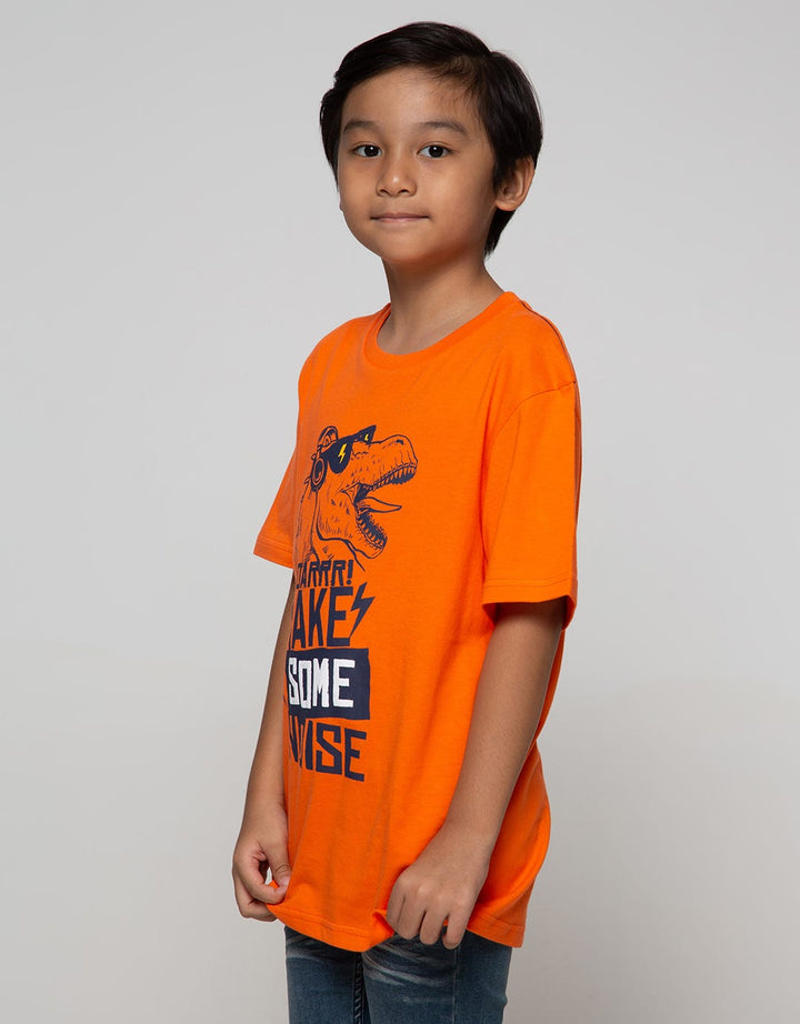 Aero Short Sleeve T-Shirt Newtee Dino Glasses