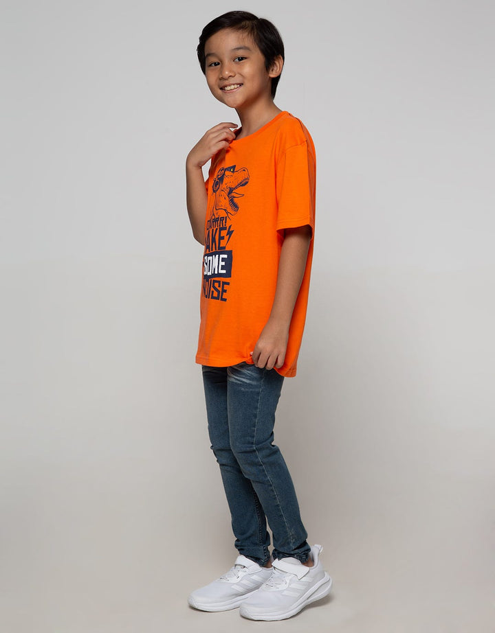 Aero Short Sleeve T-Shirt Newtee Dino Glasses