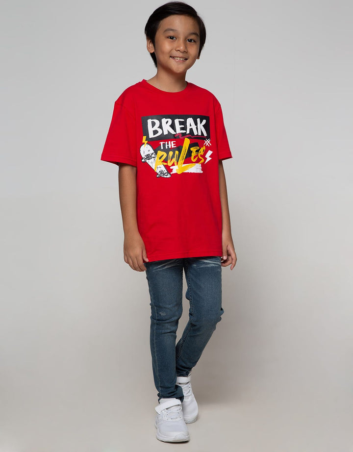 Aero Short Sleeve T-Shirt Newtee Break The Rules