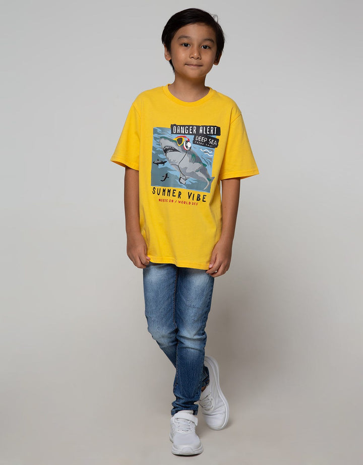 Aero Short Sleeve T-Shirt Newtee Shark Summer