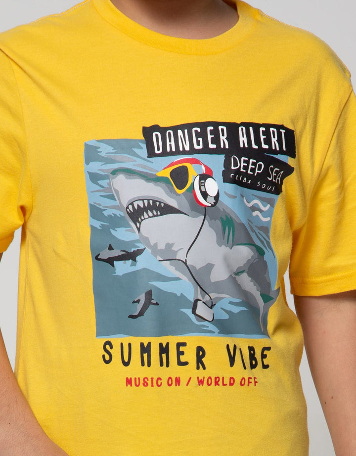 Aero Short Sleeve T-Shirt Newtee Shark Summer