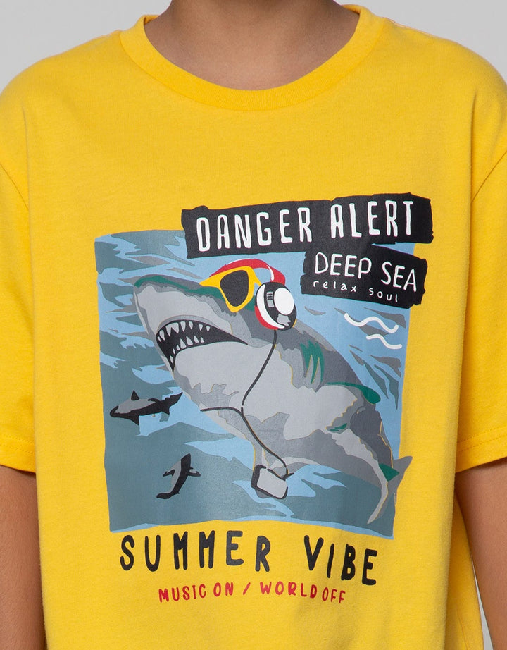 Aero Short Sleeve T-Shirt Newtee Shark Summer
