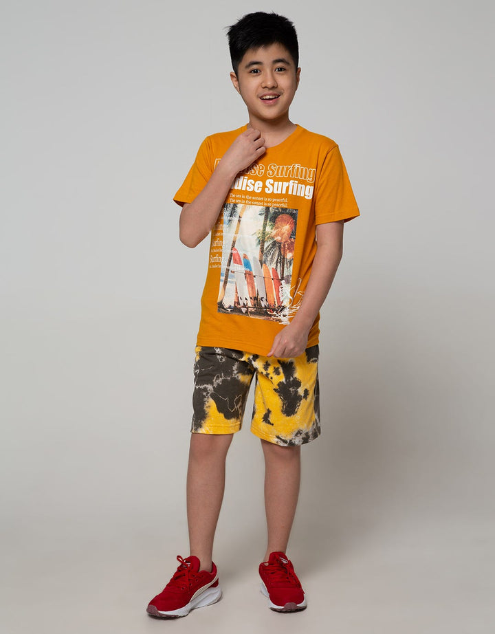 Aero Shorts Pants Print Tade Regu Tiedye