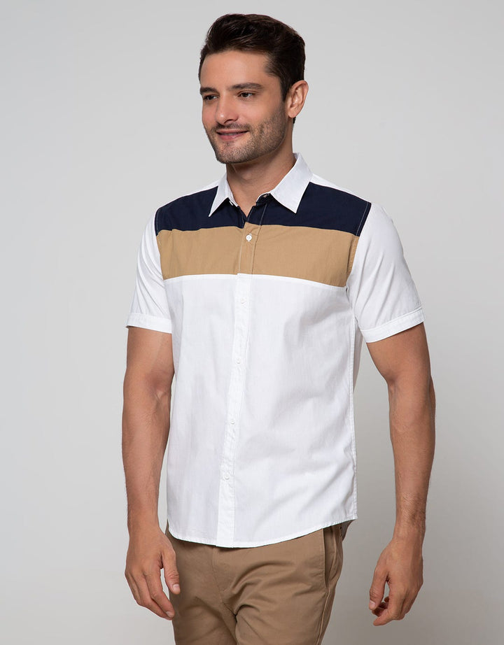 Details Short Sleeve Shirt Poplin Cut N Sewn