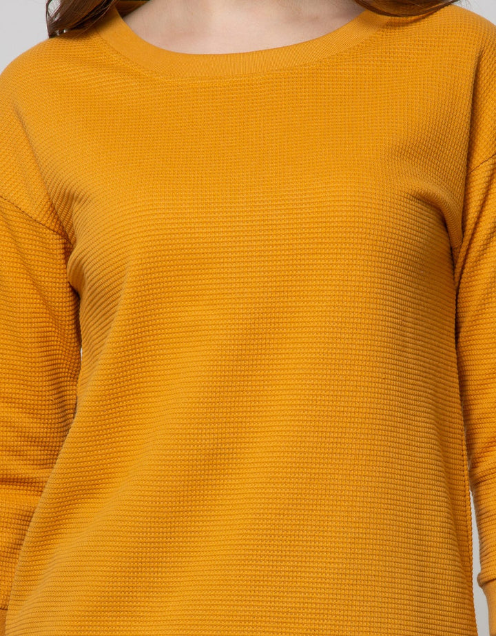 Connexion 3/4 T-Shirt Waffle Plain