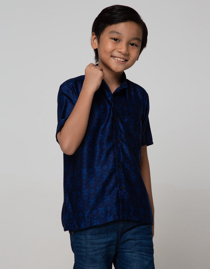 Arjuna Weda Hem Boy Batik Manuk Kembar