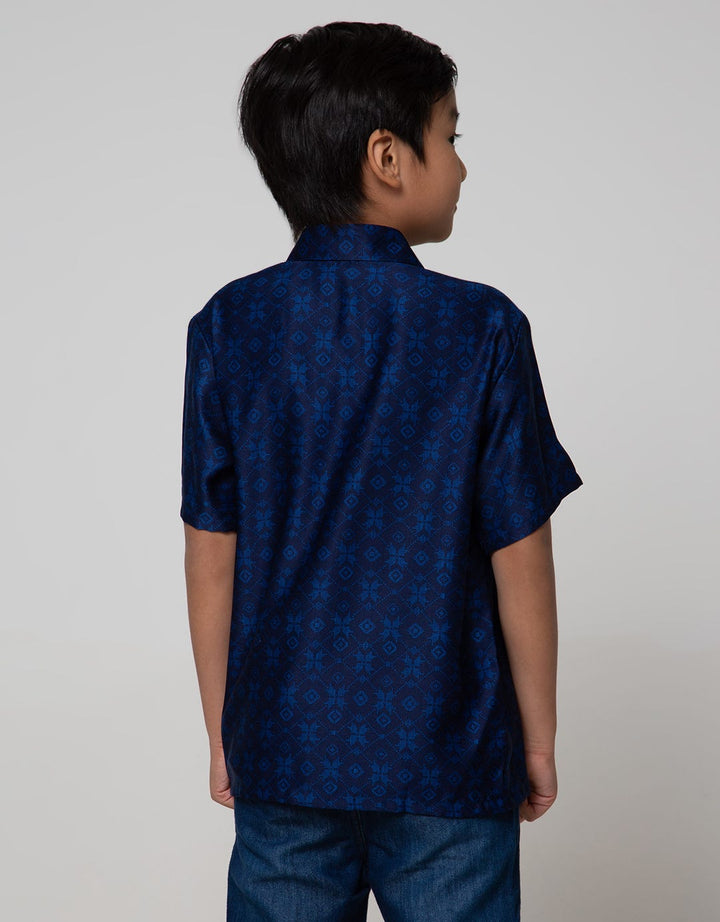 Arjuna Weda Hem Boy Batik Manuk Kembar