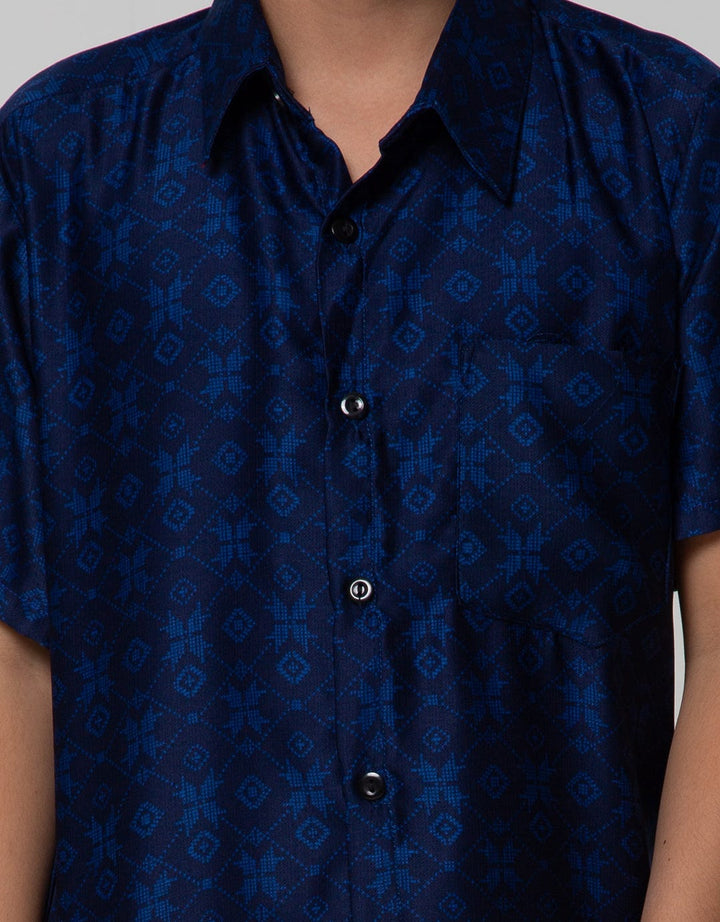 Arjuna Weda Hem Boy Batik Manuk Kembar