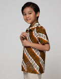 Arjuna Weda Shirt Boy Batik Parang Ukel