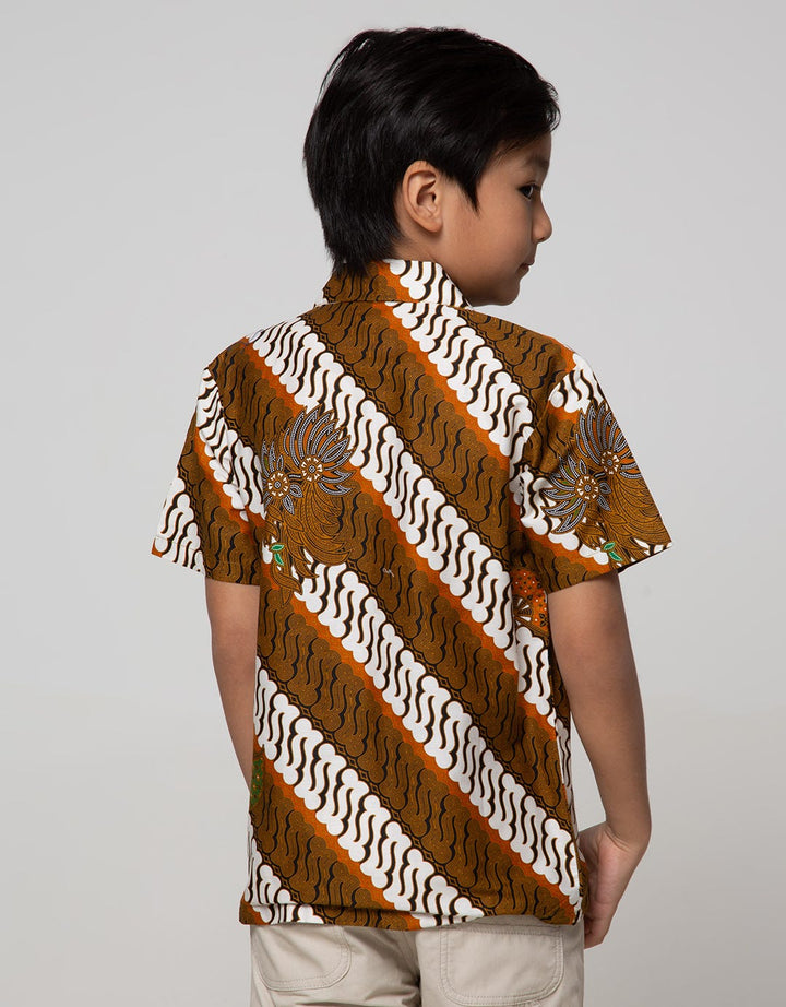 Arjuna Weda Shirt Boy Batik Parang Ukel