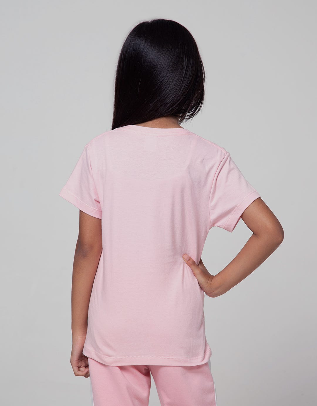 Little M Short Sleeve T-Shirt Animal Head Hello Bear