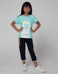 Little M Short Sleeve T-Shirt Animal Head Hola Rabbit