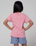 Little M Short Sleeve T-Shirt Basic Animal Head Hey Panda