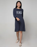 Exit Striped Midi T-Shirt