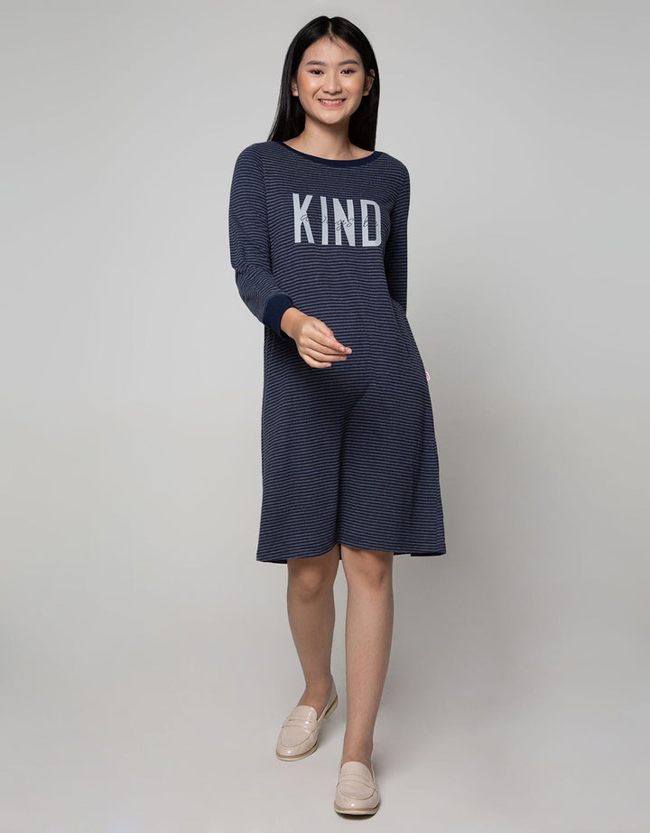 Exit Striped Midi T-Shirt