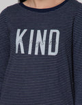 Exit Striped Midi T-Shirt