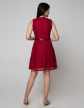 Exit Sabrina Dress With Ribbon Rope
