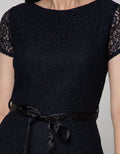 Exit Adelina Sabrina Dress With Tape