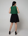 Exit Adiva Dress With Brocade