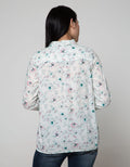 Exit Floral Blouse With Long Slevees