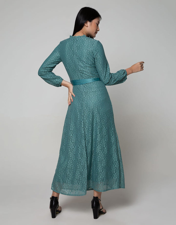 Exit Jessica Longdress with Sateen Belt