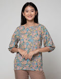 Exit Dava Mid Sleeves With Sabrina Collar