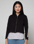 Exit Freya Zipped High Neck Sweatshirt