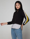 Exit Freya Zipped High Neck Sweatshirt