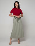 Exit Fern Skirt With Waistrape