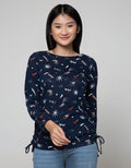 Exit Neva Printed Shirt With Draw String