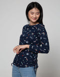 Exit Neva Printed Shirt With Draw String