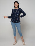 Exit Neva Printed Shirt With Draw String