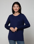 Expand Round Collar Shirt With Elatic Bands