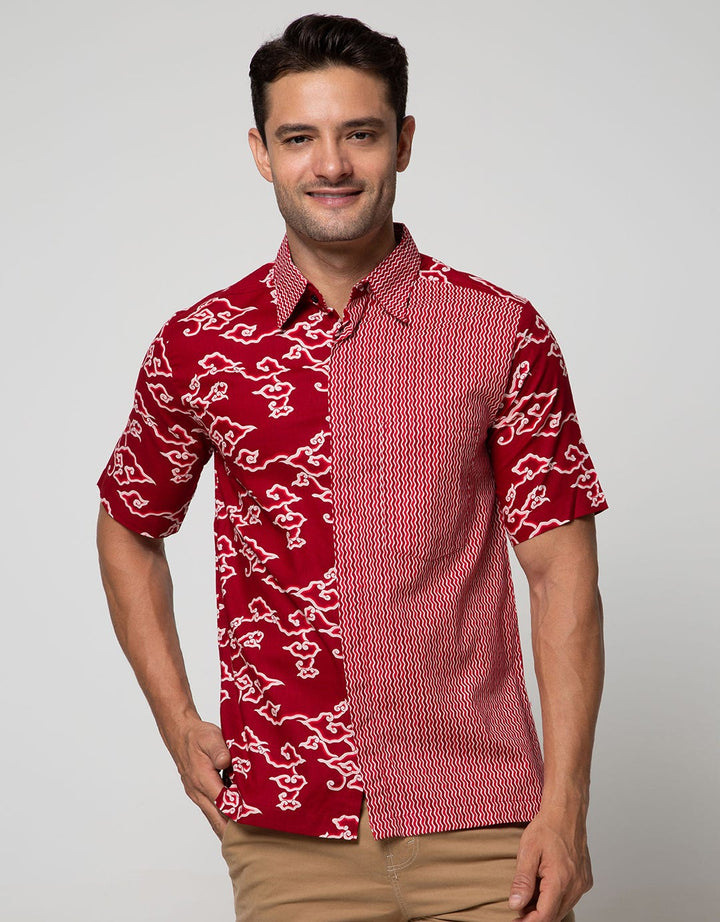 Adikusuma Mega Mendung Batik Shirt