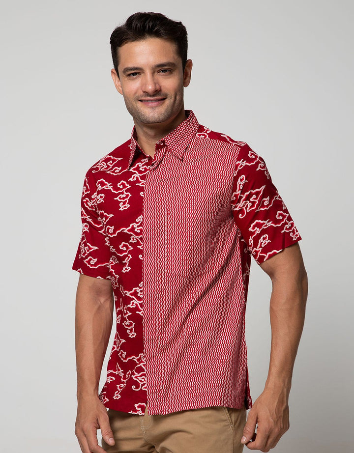 Adikusuma Mega Mendung Batik Shirt
