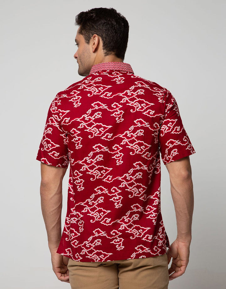 Adikusuma Mega Mendung Batik Shirt