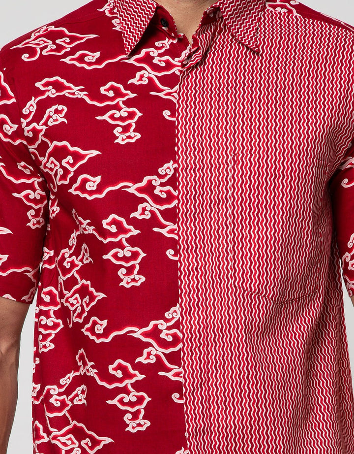Adikusuma Mega Mendung Batik Shirt
