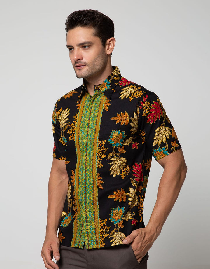 Arjuna Weda Batik Shirt Flower Flower