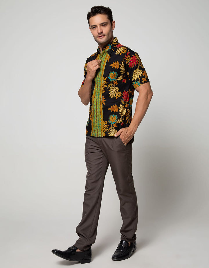 Arjuna Weda Batik Shirt Flower Flower
